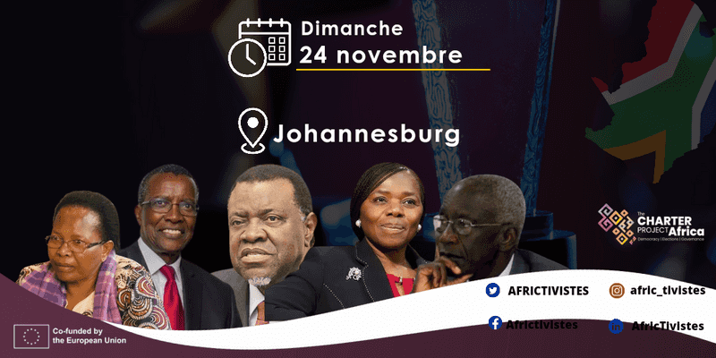 AfricTivistes presents Governance, Democracy Champion award on 24 November