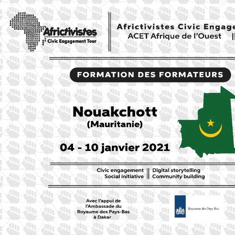 Appel à candidatures pour la Mauritanie – Civic Engagement Tour ACET Afrique de l’Ouest