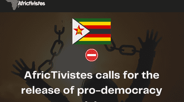 [Zimbabwe] AfricTivistes calls for the release of pro-democracy activists! 