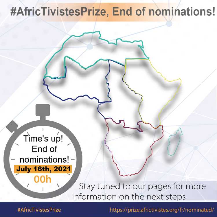 #AfricTivistesPrize: 337 nominations, 21 countries, 10 shortlisted at the end!