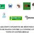 [Guinée Bissau] : Déclaration conjointe des de défenseurs des droits humains contre la confiscation de la volonté populaire !