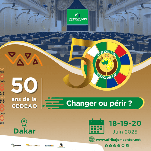 [Conférence] 50 ans de la CEDEAO : Changer ou Périr pour une renaissance de l’intégration ouest-africaine