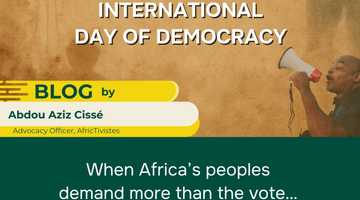 When the people of Africa demand more than the vote : participatory democracy !