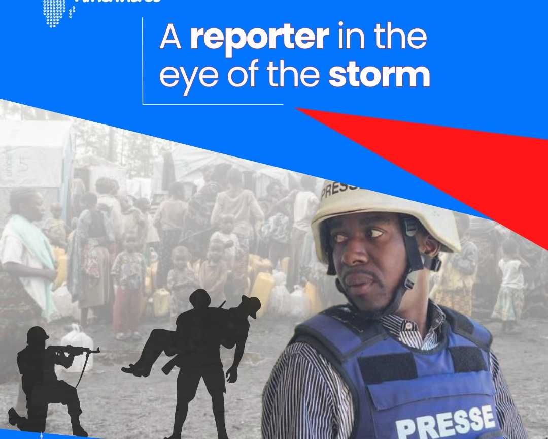 Innocent Buchu, a reporter in the eye of the storm in eastern Congo 