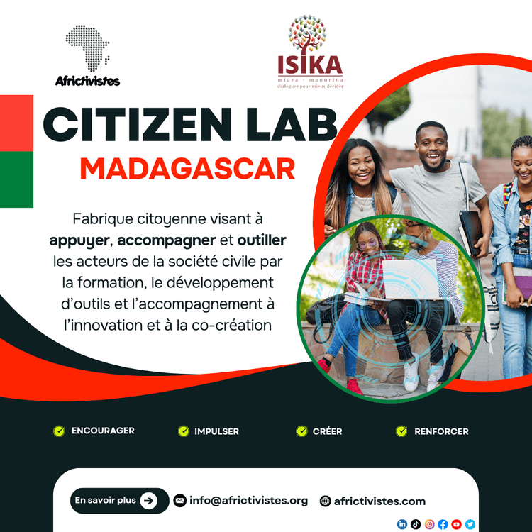 AfricTivistes et Isika main dans la main pour impulser une nouvelle dynamique de participation citoyenne au Madagascar