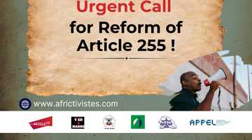 [Senegal] Civil society demands urgent reform of Article 255 of the Criminal Code