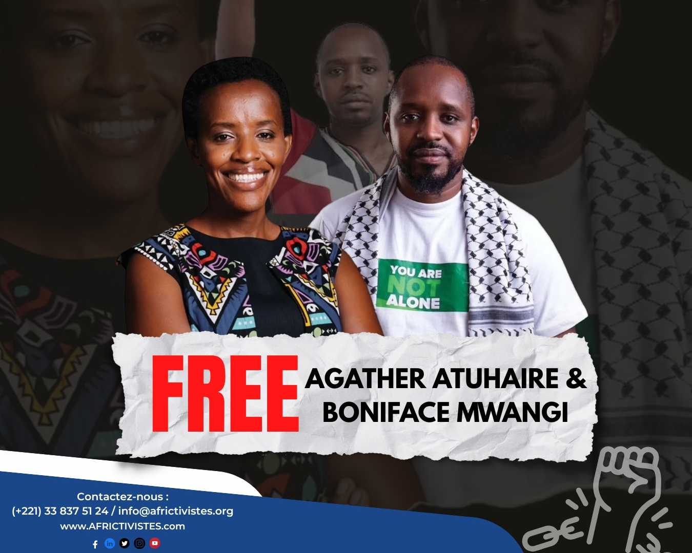[Tanzania] : AfricTivistes denounces arbitrary arrests and demands the unconditional release of pro-democracy activists !
