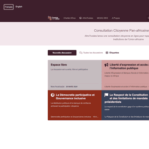 Consultation Citoyenne Panafricaine en Ligne