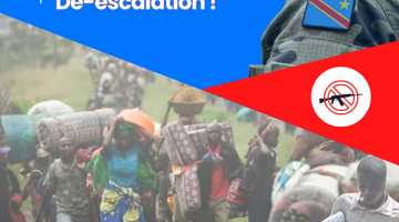 DR Congo: AfricTivistes Calls for Peace and De-escalation !