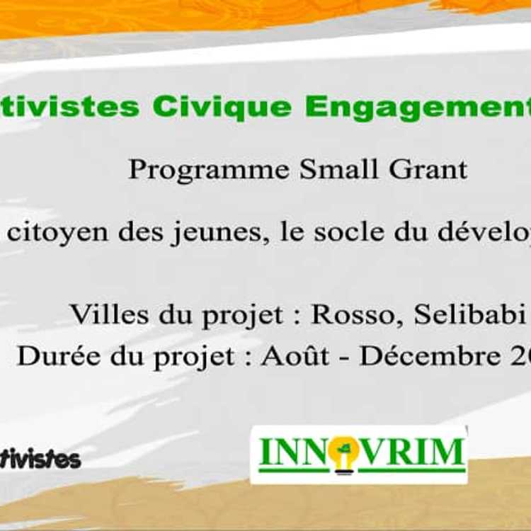 Lancement AfricTivistes Civique Engagement à Rosso et Selibabi (Mauritanie)
